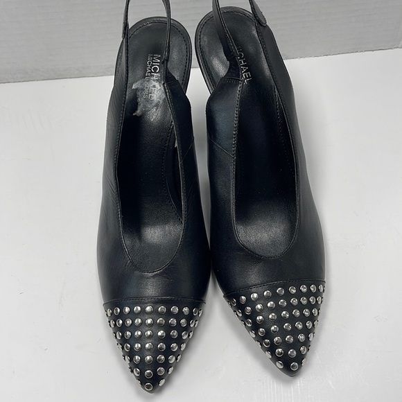 Michael Kors Collection Shoes - Michael Kors black leather heels